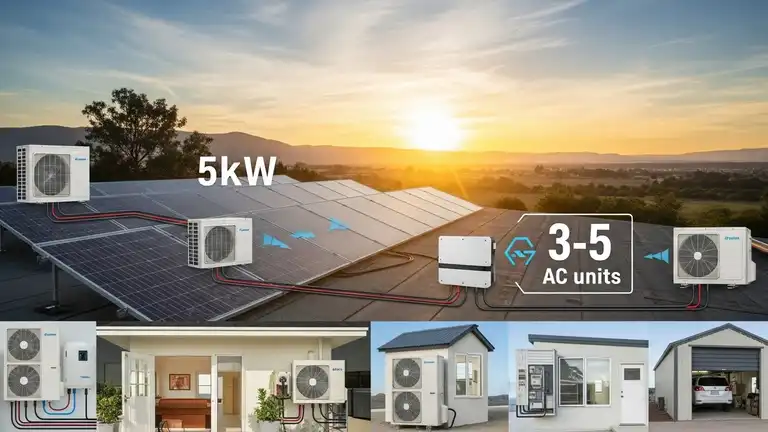 How Many AC Can Run on 5kW Solar System