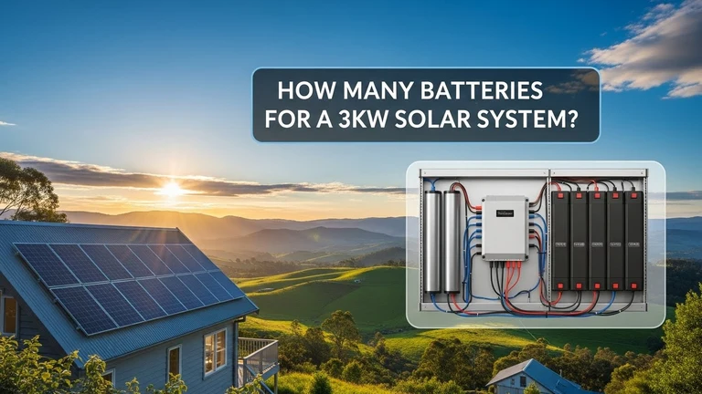 How Many Batteries for 3kW Solar System