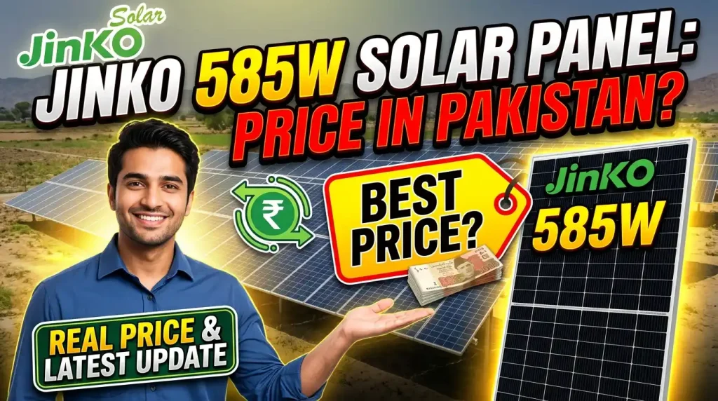 585 watt jinko solar panel price in pakistan
