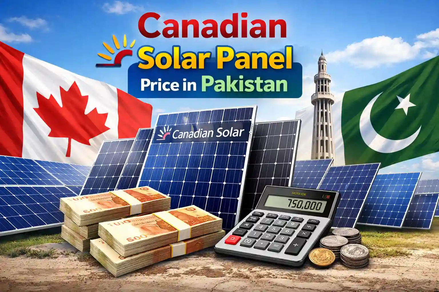 Canadian solar panel price in Pakistan