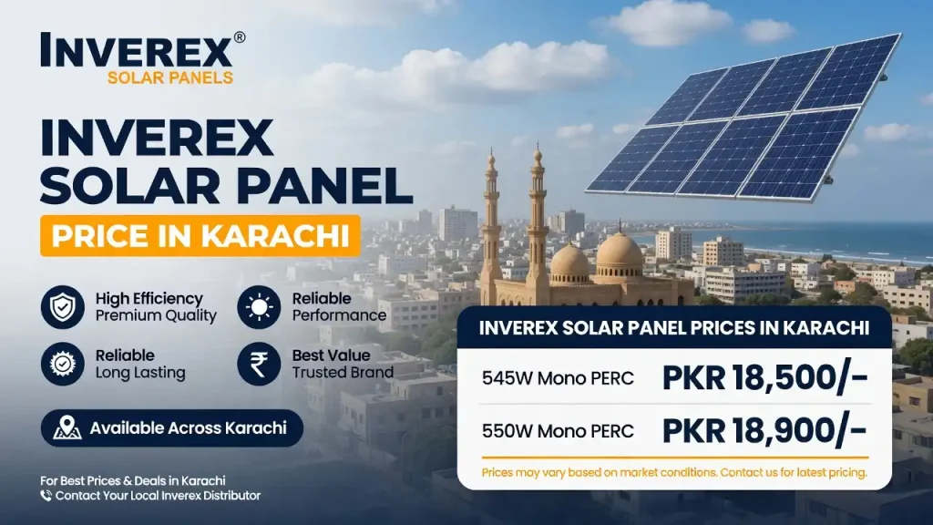 Inverex solar panel price in Karachi