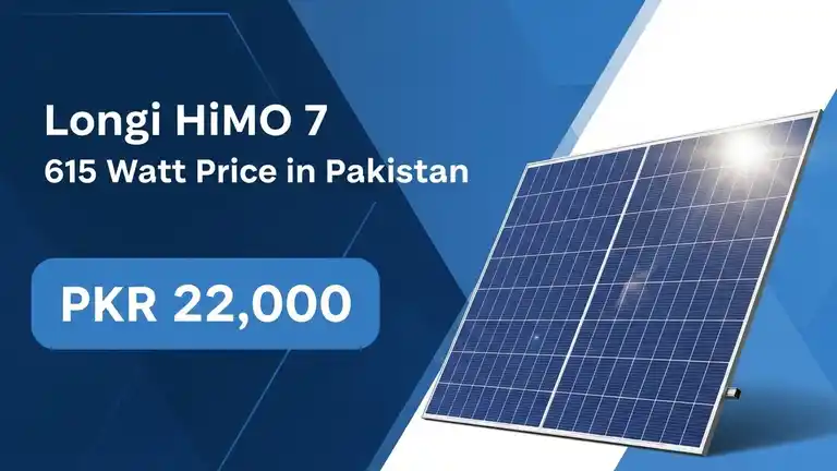 Longi HiMO 7 615 Watt Price in Pakistan