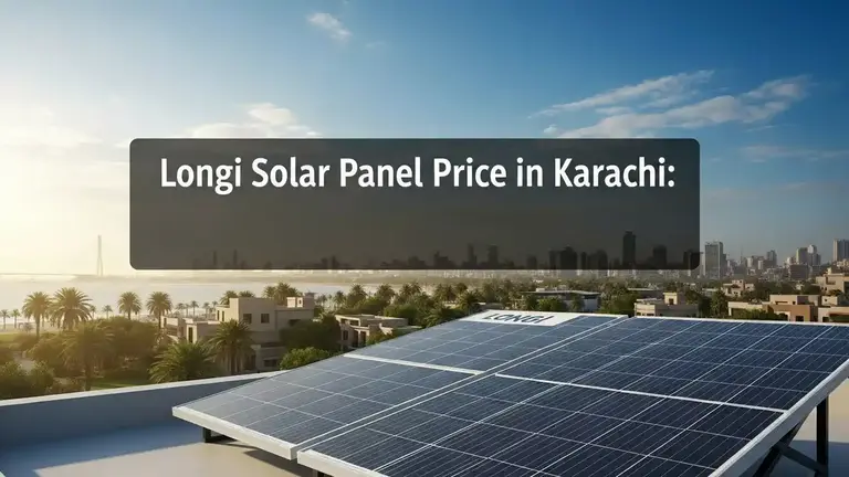 Longi Solar Panel price in Karachi