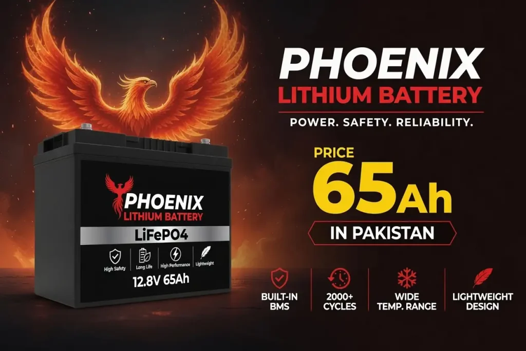 Phoenix Battery price in Pakistan 65