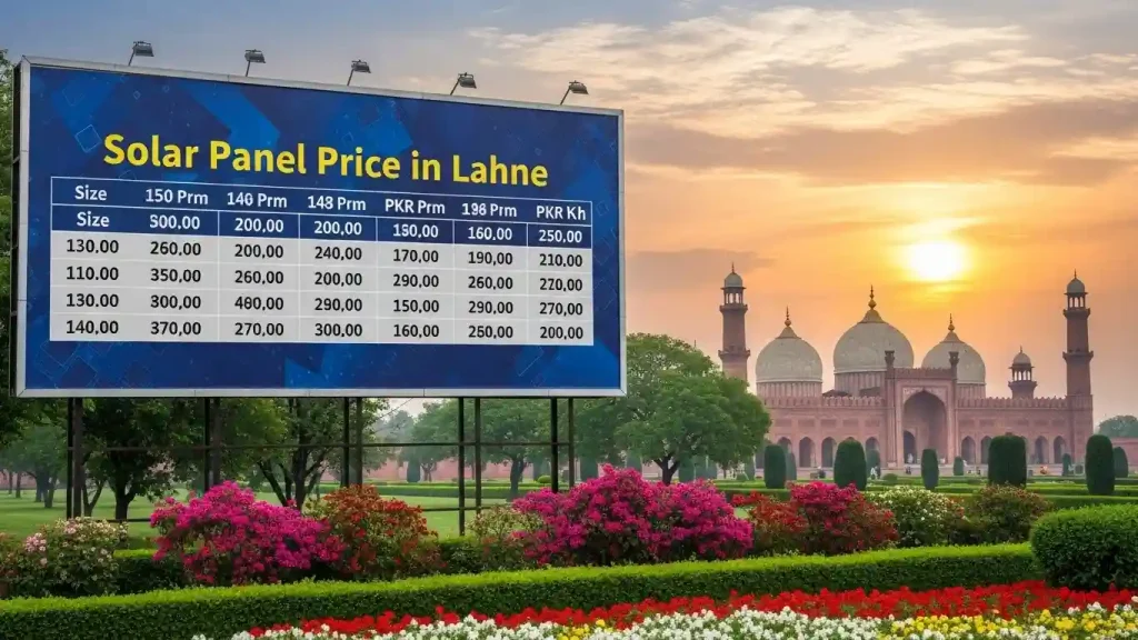 Solar Panel Price in Lahore