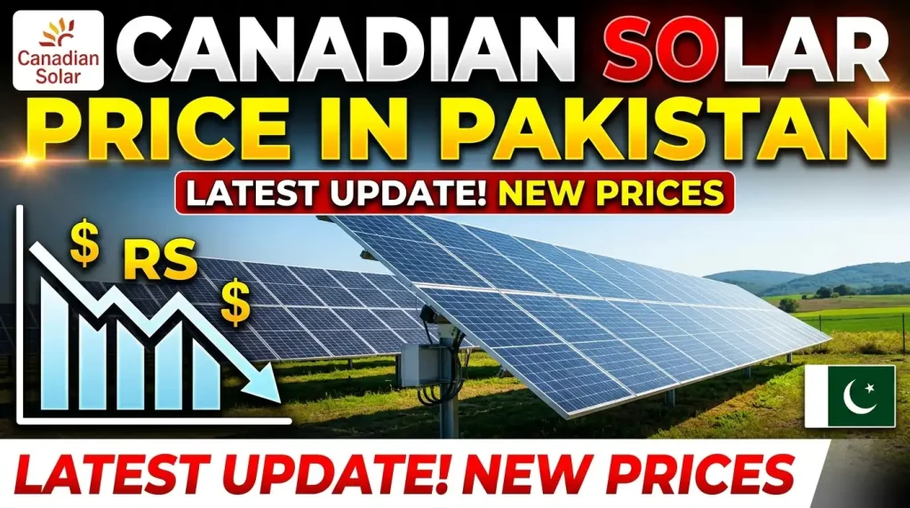 canadian solar plate price in Pakistan