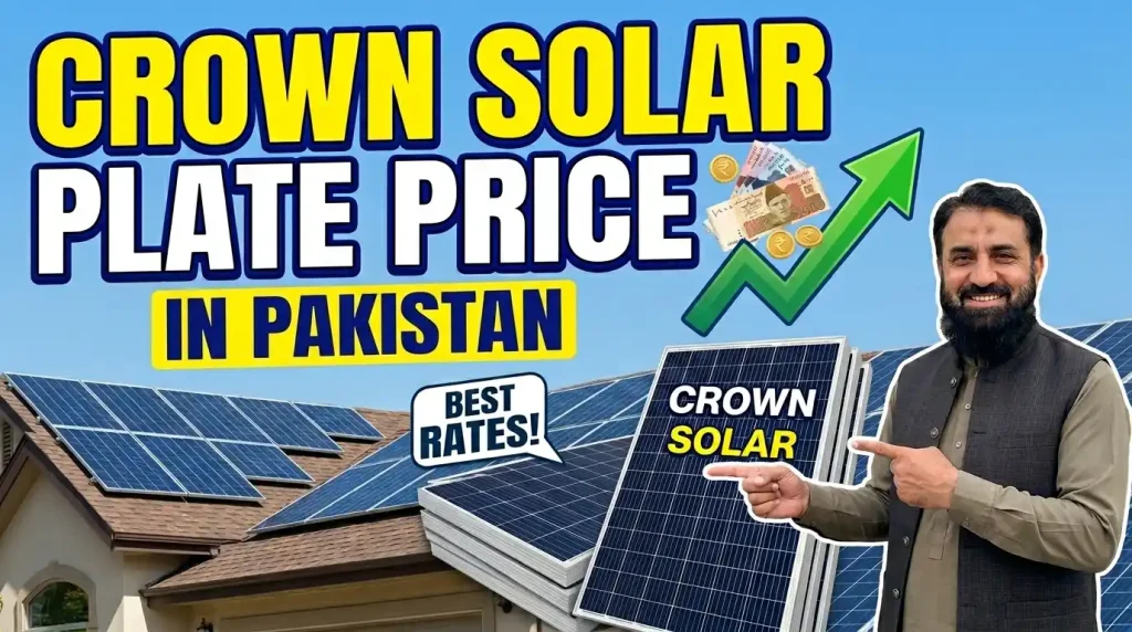 crown solar plate price in pakistan