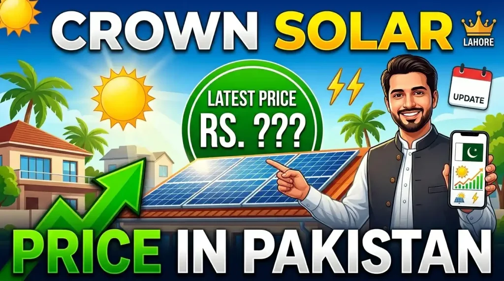 crown solar price in pakistan