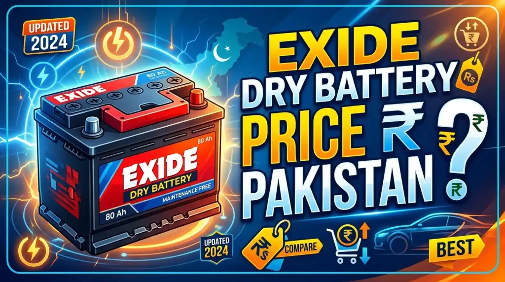 exide dry battery price in pakistan