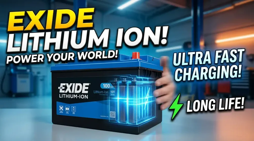 exide lithium ion battery