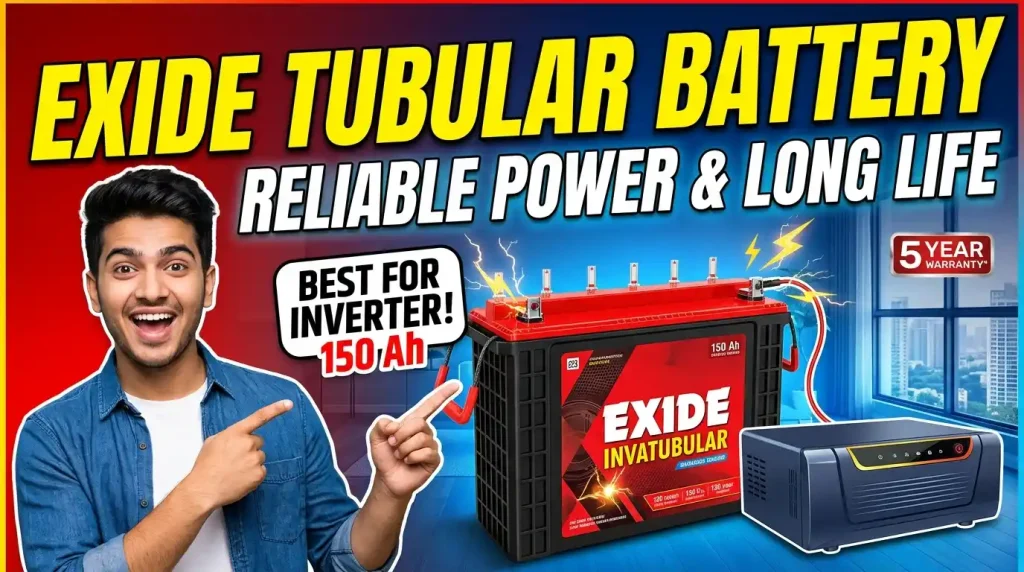 exide tubular battery