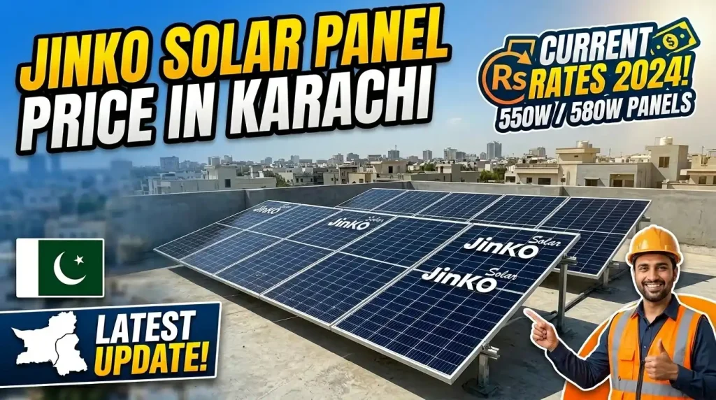 jinko solar panel price in karachi​

