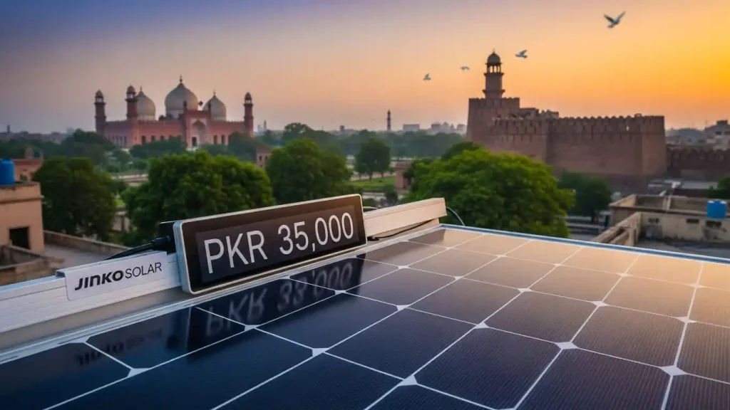 jinko solar panel price in lahore