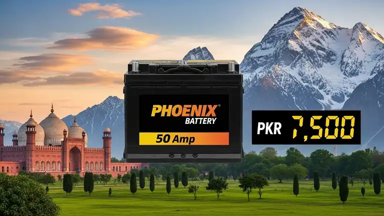 phoenix battery 50 amp price in Pakistan