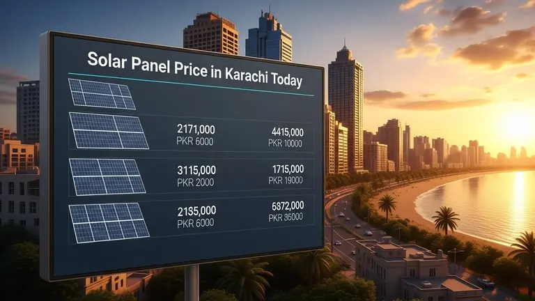 solar panel price in karachi today