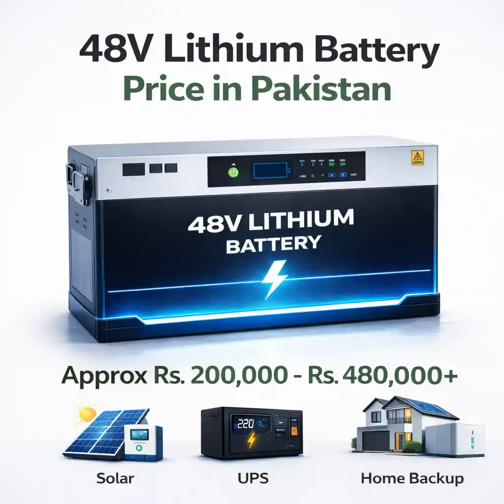 48v lithium battery price in Pakistan