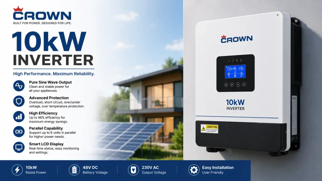 Crown 10kW Inverter