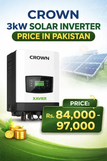 Crown 3kW Inverter Price in Pakistan