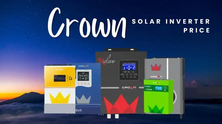 Crown inverter models comparison 3kW 5kW 8kW 10kW