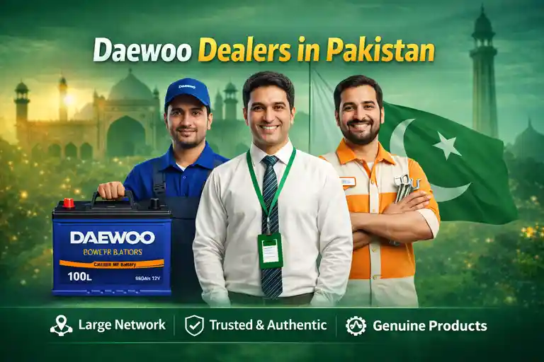Daewoo battery price in Pakistan