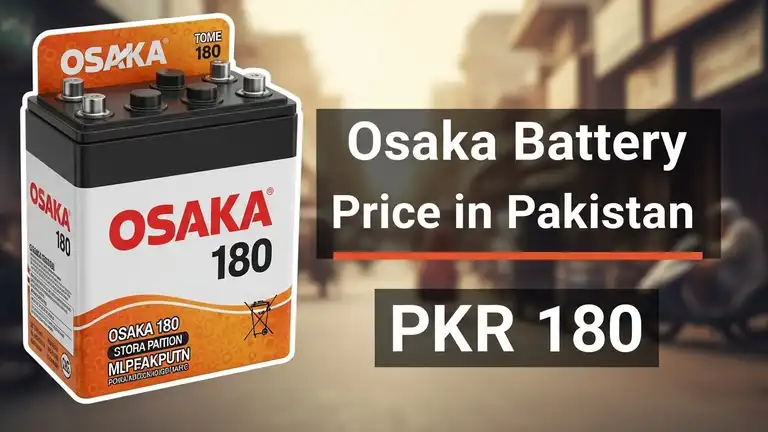 Osaka battery price in Pakistan 180