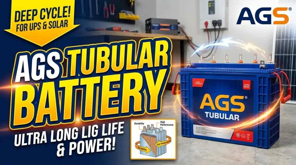 ags tubular battery​


