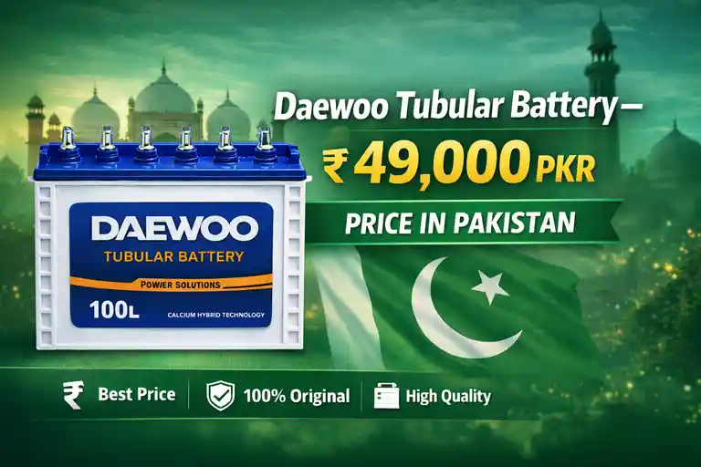 Daewoo tubular battery