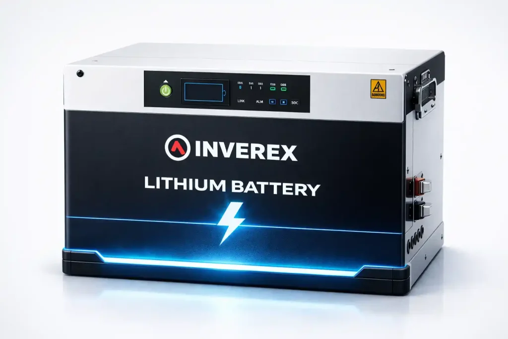 Inverex lithium battery