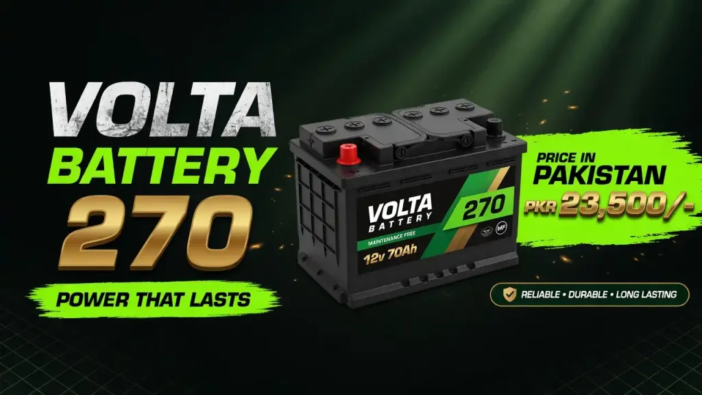 volta battery 270 price in pakistan​

