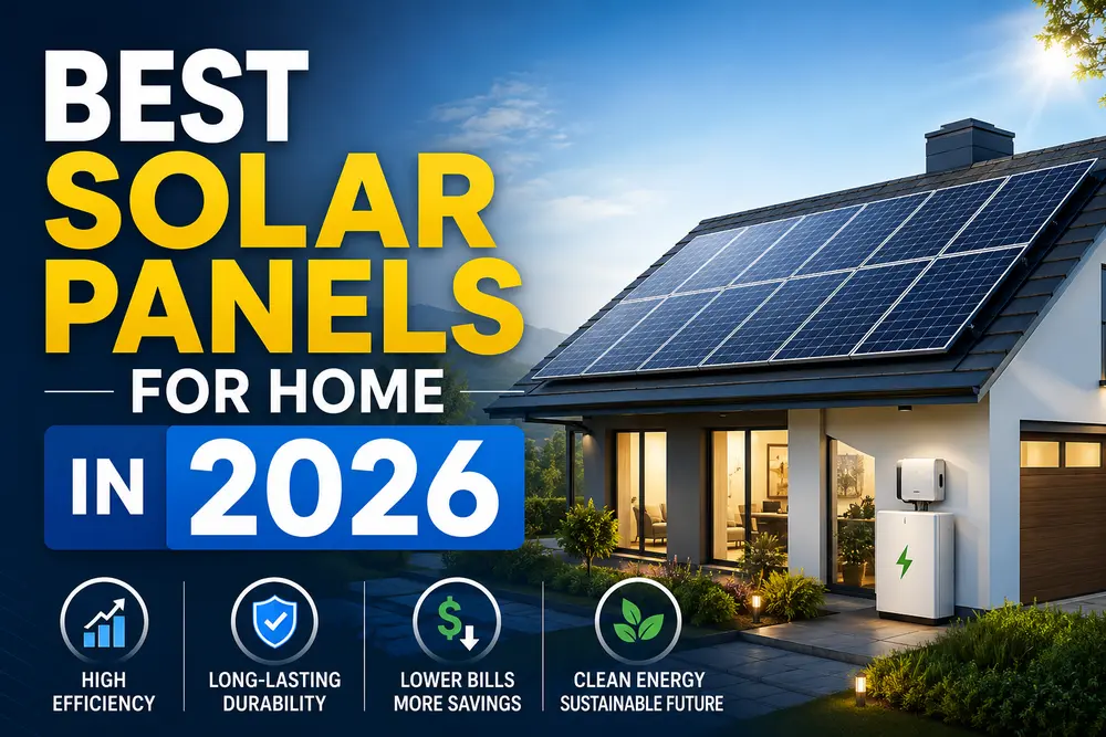 Best Solar Panels for Home in 2026