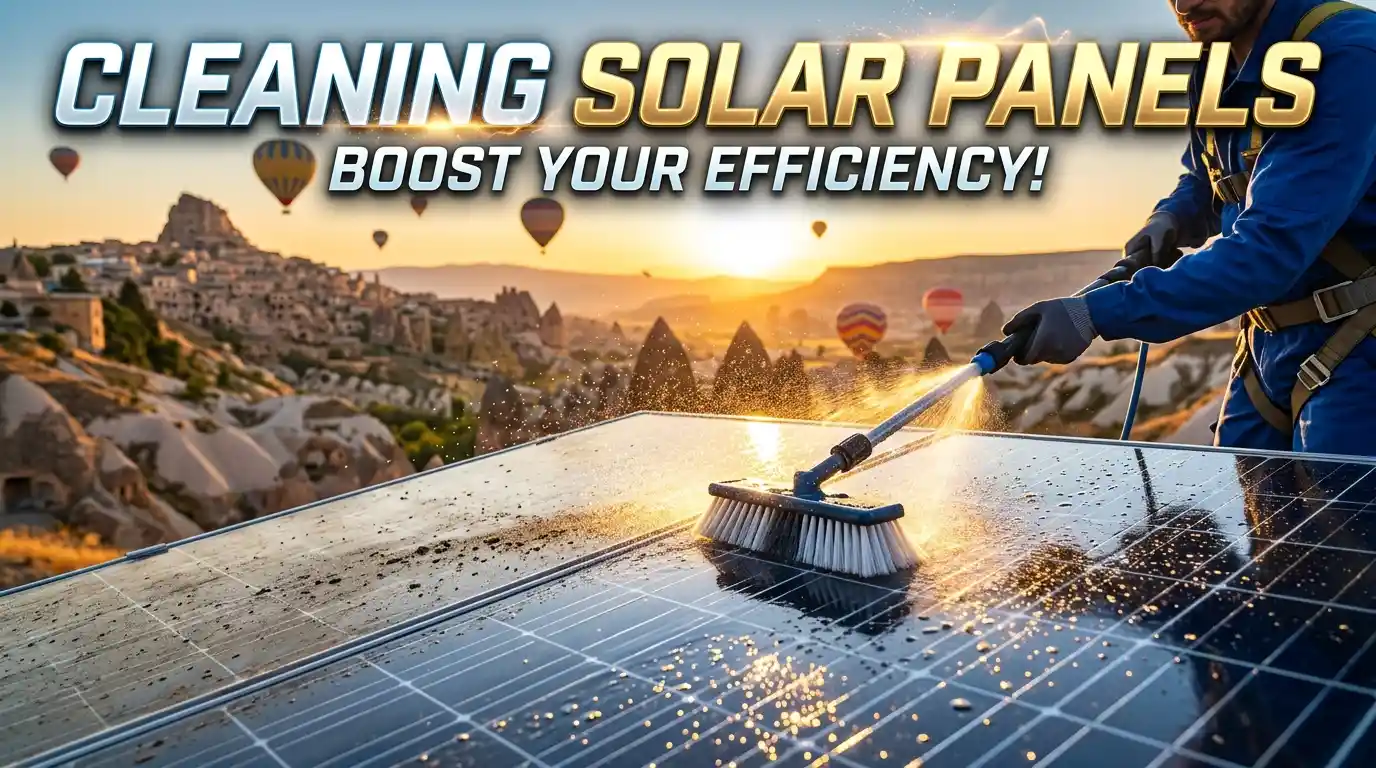 cleaning solar panels