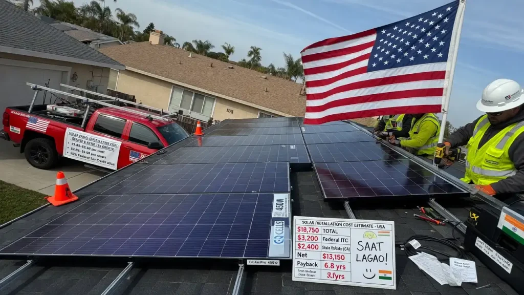 solar panel installation cost