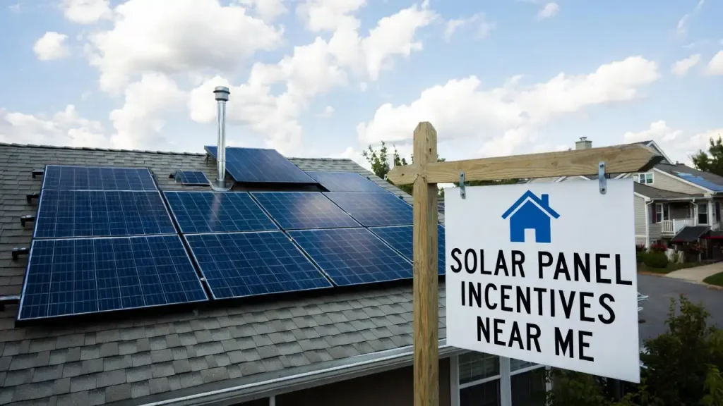 solar panel incentives near me