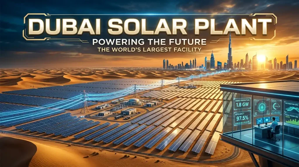 dubai solar plant