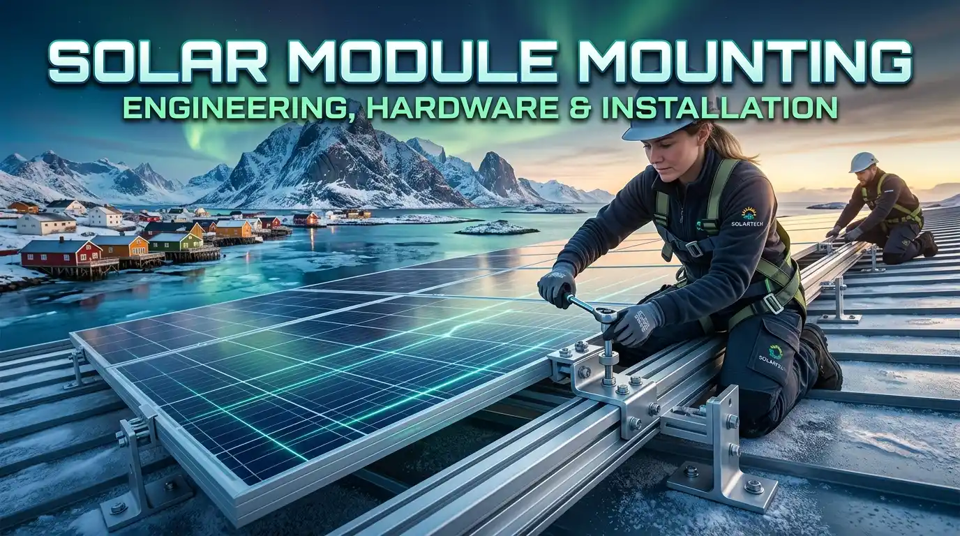 solar module mounting​