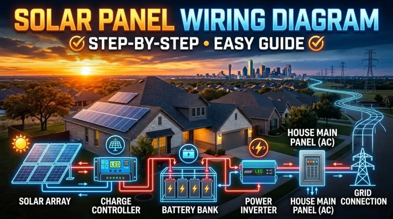 solar panel wiring diagram