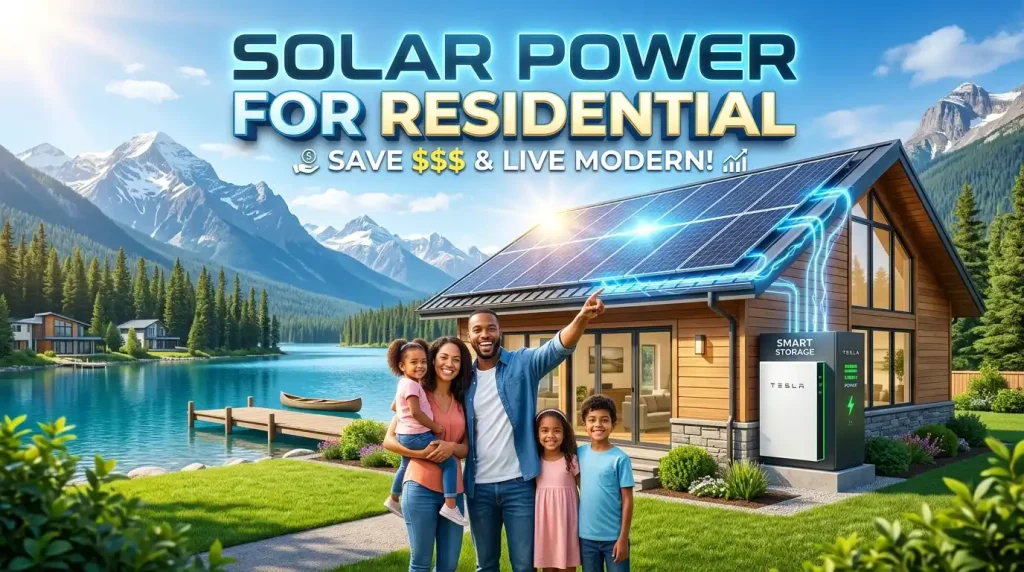 solar power for residential​

