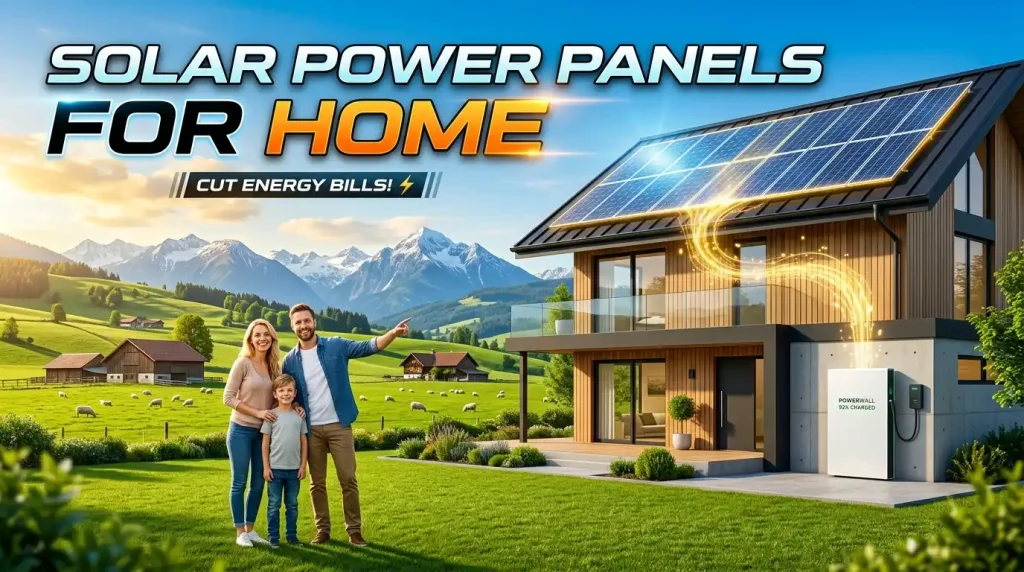 solar power panels for home​

