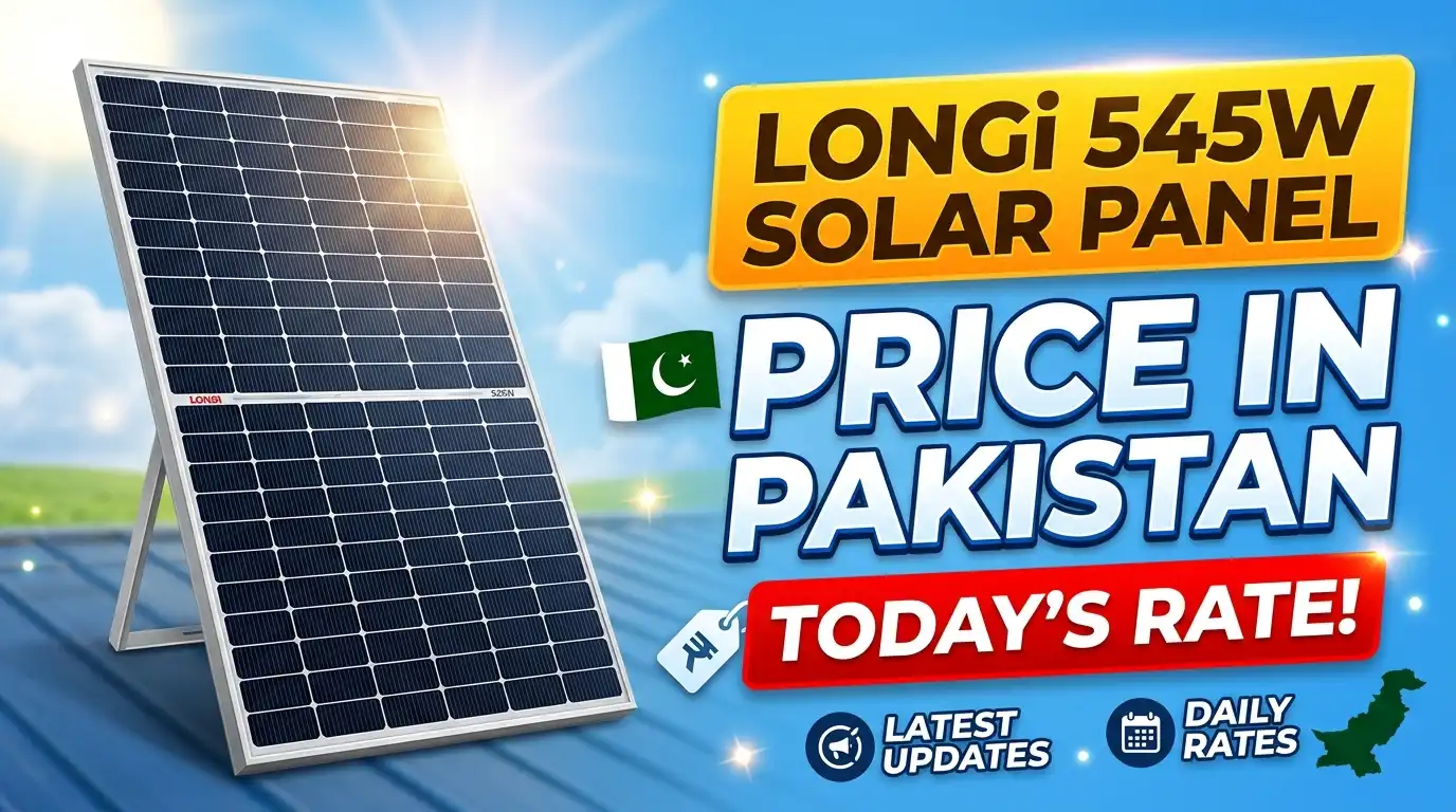 longi 545 watt solar panel price in pakistan today