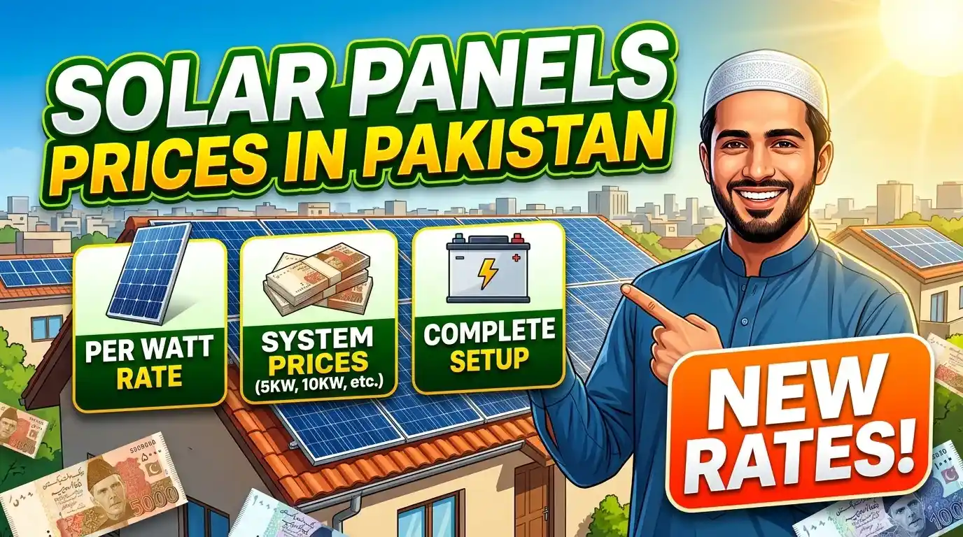 solar panels prices in Pakistan